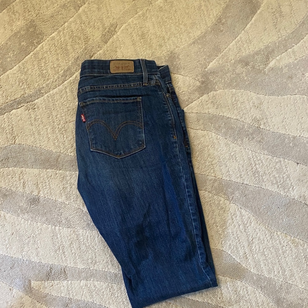 Levi's Dark Blue Denim Jeans